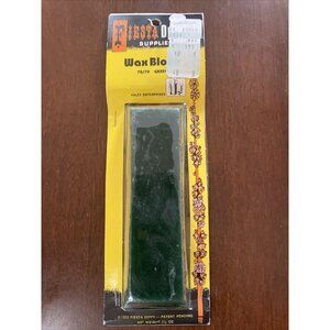 Vintage Fiesta Dippy Wax Block 70/79 Green 2.5oz 1972 Prop.